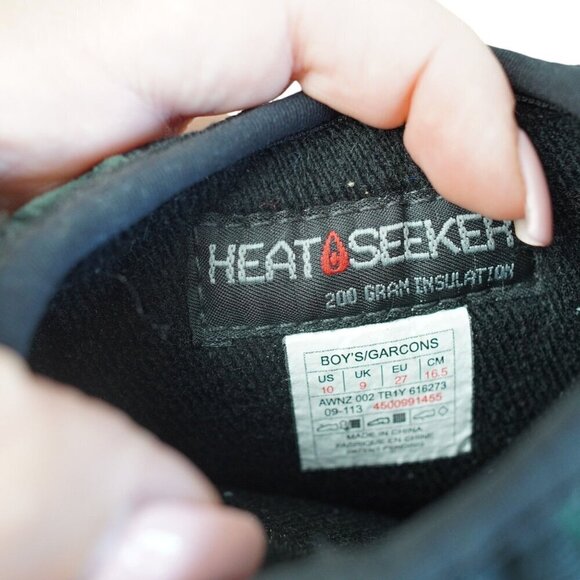 The North Face Heat Seeker Boys Winter Boots Size 10 - Picture 5 of 7
